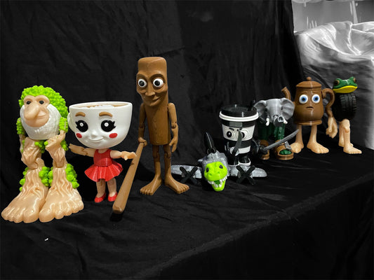 MEGA Boy Tung, Ta, Sahur Ballerina Cuppicino, Assassino, Lirili, Bombardino,Boneca,Brr Patapim