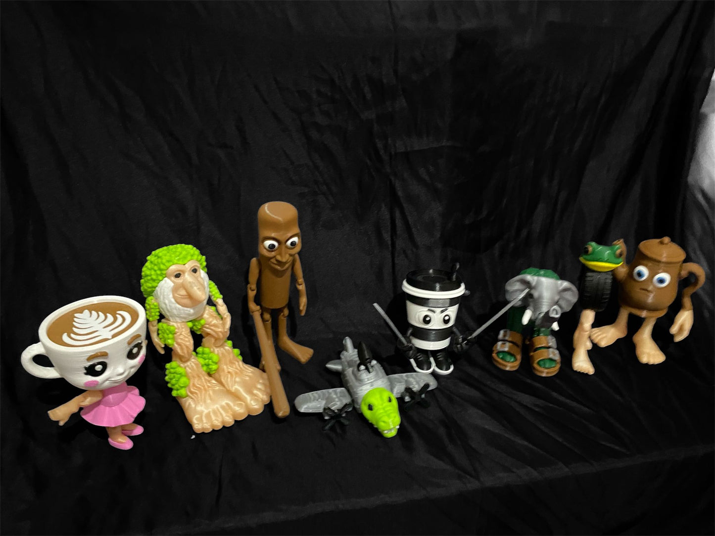 MEGA Boy Tung, Ta, Sahur Ballerina Cuppicino, Assassino, Lirili, Bombardino,Boneca,Brr Patapim